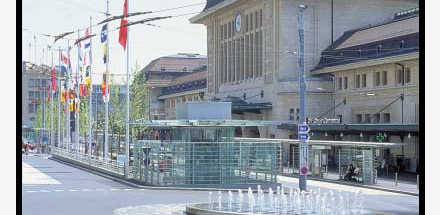 Place de la Gare et Quartier Sous-Gare