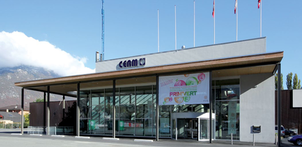 CERM + Centre d'exposition et de réunions à Martig